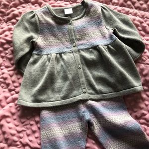 🔴Cute toddler girl two piece set by Gymboree